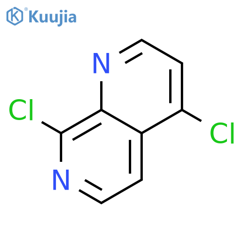 4,8-Dichloro-1,7-naphthyridine structure