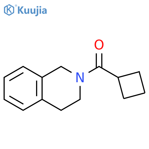 2-cyclobutanecarbonyl-1,2,3,4-tetrahydroisoquinoline structure