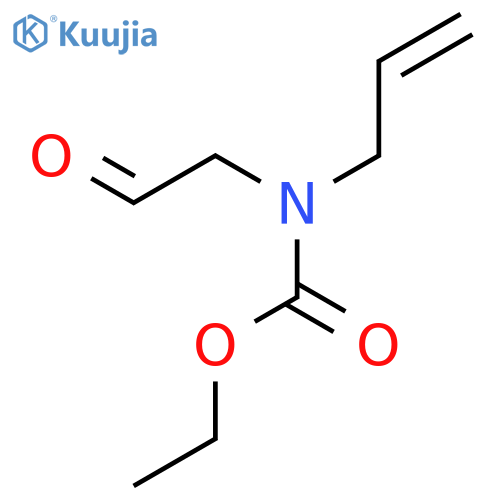 Ethyl allyl(2-oxoethyl)carbamate structure