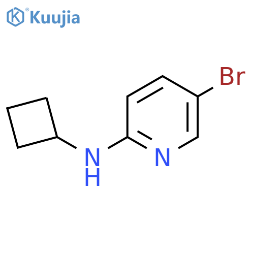 (5-Bromopyridin-2-yl)-cyclobutylamine structure