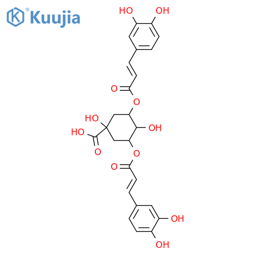 3,5-Di-O-caffeoylquinic acid; 7''Z-Isomer structure