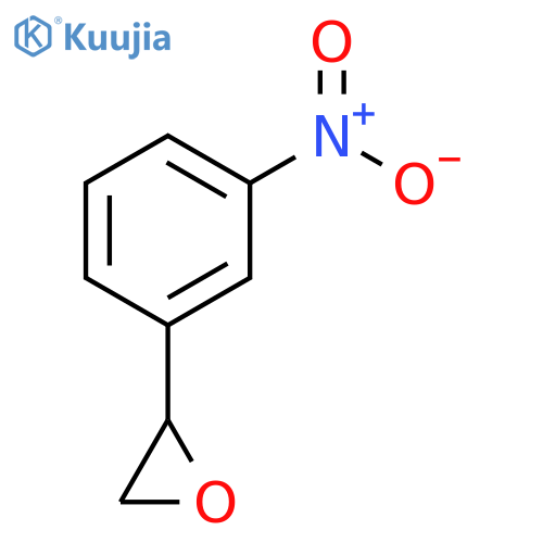 (2R)-2-(3-nitrophenyl)oxirane structure