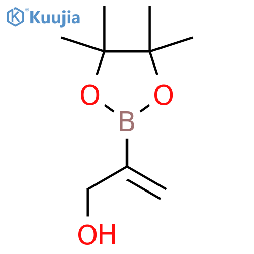 2-(4,4,5,5-Tetramethyl-1,3,2-dioxaborolan-2-yl)prop-2-en-1-ol structure