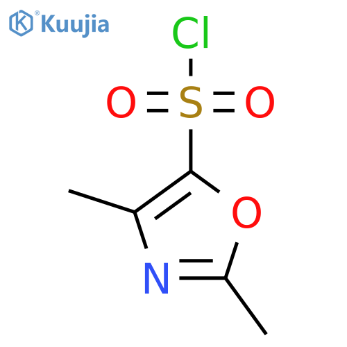 2,4-Dimethyl-5-Oxazolesulfonyl chloride structure
