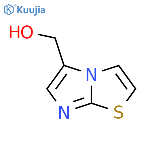 {imidazo2,1-b1,3thiazol-5-yl}methanol structure