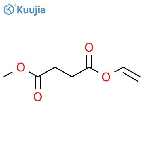 butanedioic acid, ethenyl methyl ester structure