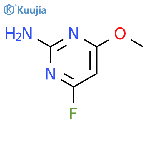 4-Fluoro-6-methoxypyrimidin-2-amine structure