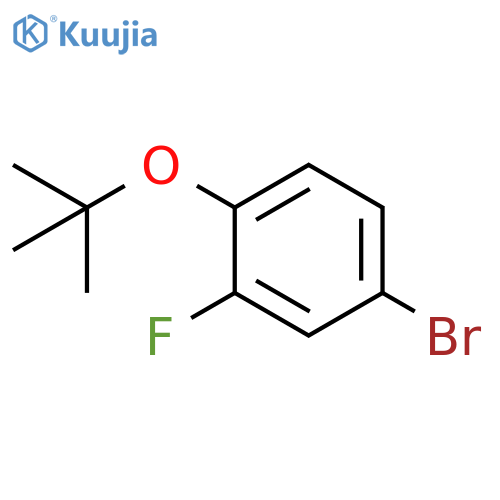 4-Bromo-1-(tert-butoxy)-2-fluorobenzene structure