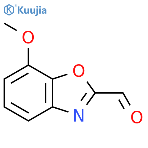 7-Methoxybenzo[d]oxazole-2-carbaldehyde structure