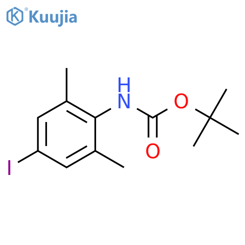 tert-Butyl 4-iodo-2,6-dimethylphenylcarbamate structure