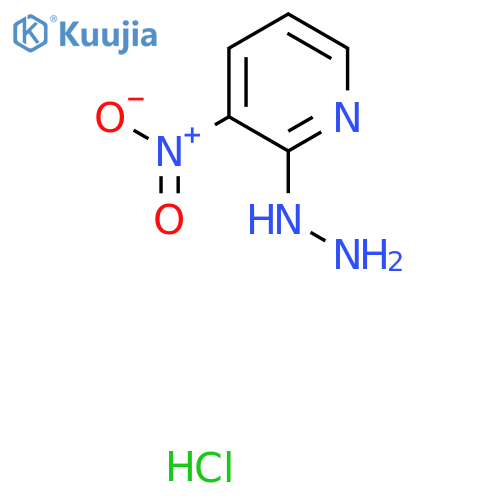 2-Hydrazinyl-3-nitropyridine hydrochloride structure