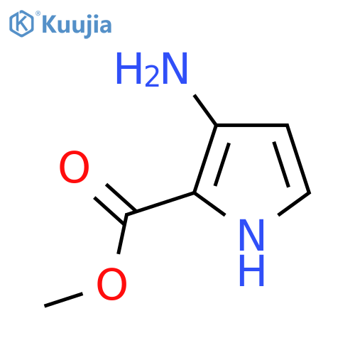Methyl 3-amino-1H-pyrrole-2-carboxylate structure