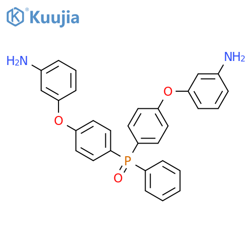 Bis[4-(3-aminophenoxy)phenyl] phenylphosphine oxide structure