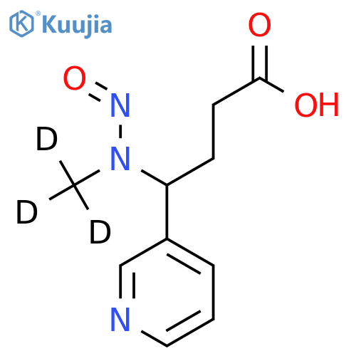 4-(Methylnitrosamino-d3)-4-(3-pyridyl)butyric Acid structure
