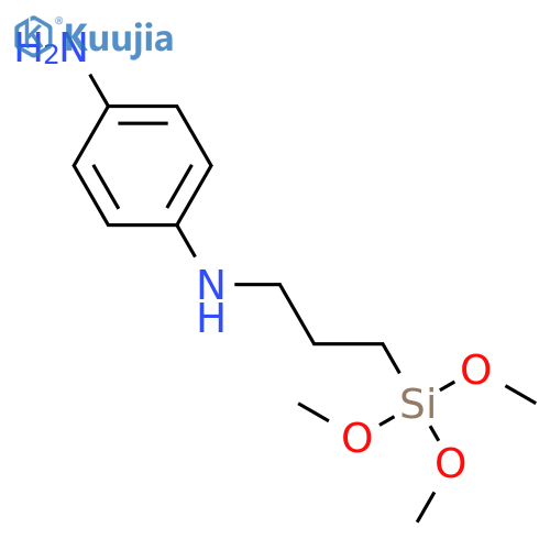N~1~-[3-(Trimethoxysilyl)propyl]benzene-1,4-diamine structure