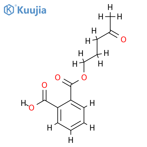 Mono(4-oxopentyl)phthalate structure
