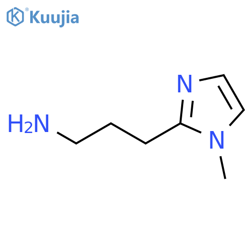 3-(1-Methyl-1H-imidazol-2-yl)propylamine dihydrochloride structure