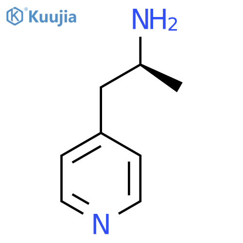 (2S)-1-(pyridin-4-yl)propan-2-amine structure