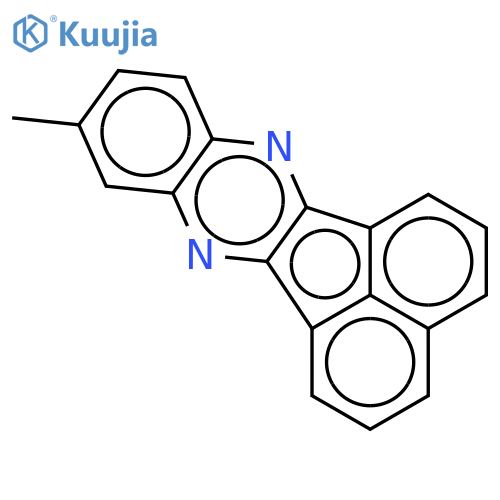 9-Methylacenaphtho(1,2-B)quinoxaline structure