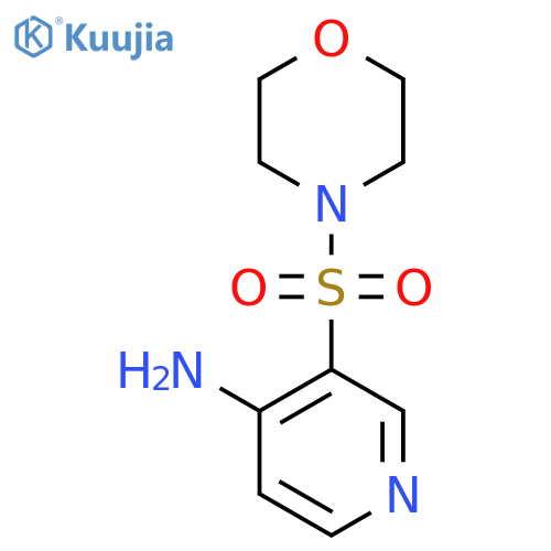3-(Morpholinosulfonyl)pyridin-4-amine structure