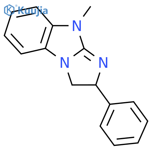9-Methyl-2-phenyl-2,3-dihydroimidazo[1,2-a]benzimidazole structure
