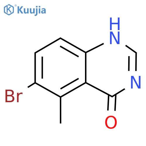 6-Bromo-5-methyl-3,4-dihydroquinazolin-4-one structure