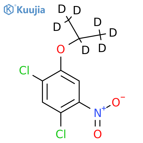 2,4-Dichloro-5-nitrophenyl Isopropyl-d7 Ether structure