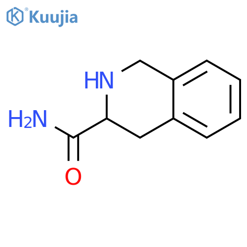 (3S)-1,2,3,4-tetrahydroisoquinoline-3-carboxamide structure