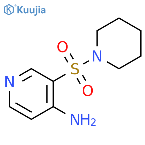3-(Piperidine-1-sulfonyl)-pyridin-4-ylamine structure