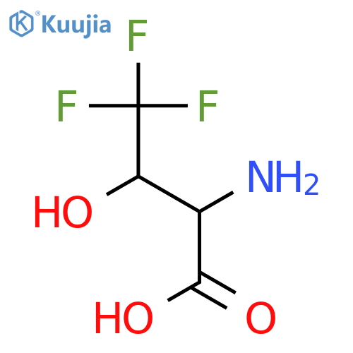 D-Allothreonine, 4,4,4-trifluoro- structure