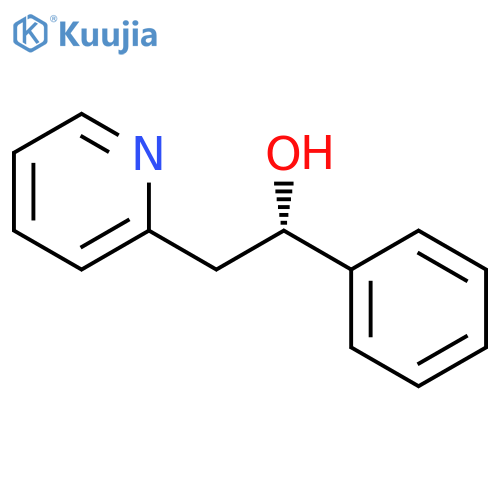 (1S)-1-phenyl-2-(pyridin-2-yl)ethan-1-ol structure