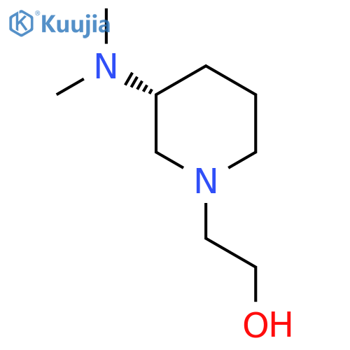 2-((R)-3-Dimethylamino-piperidin-1-yl)-ethanol structure