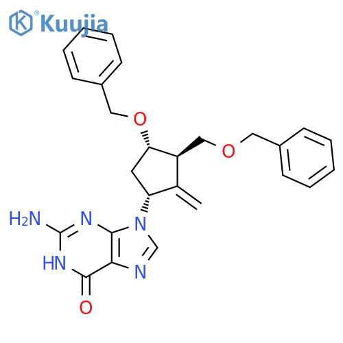 1’-epi-Entecavir-di-o-benzyl Ether structure