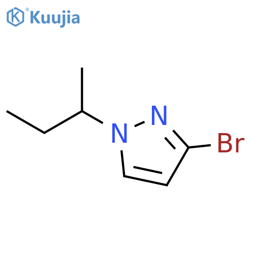 3-Bromo-1-sec-butyl-1H-pyrazole structure