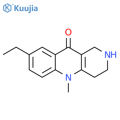 8-Ethyl-5-methyl-1,3,4,5-tetrahydro-2H-benzo[b][1,6]naphthyridin-10-one structure