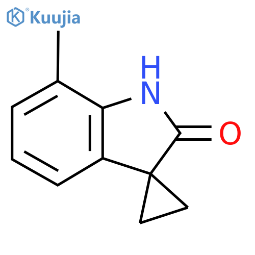 7'-Methylspiro[cyclopropane-1,3'-indolin]-2'-one structure