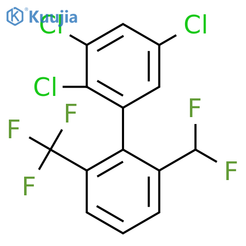 6'-(Difluoromethyl)-2,3,5-trichloro-2'-(trifluoromethyl)biphenyl structure