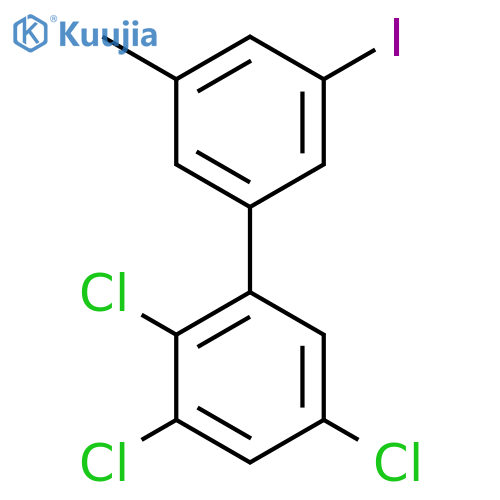 5'-Iodo-3'-methyl-2,3,5-trichlorobiphenyl structure