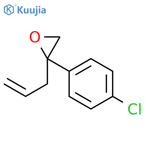 Oxirane, 2-(4-chlorophenyl)-2-(2-propenyl)- structure