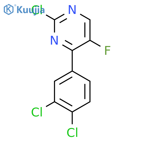 2-Chloro-4-(3,4-dichlorophenyl)-5-fluoropyrimidine structure