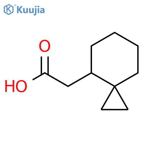 2-{spiro2.5octan-4-yl}acetic acid structure
