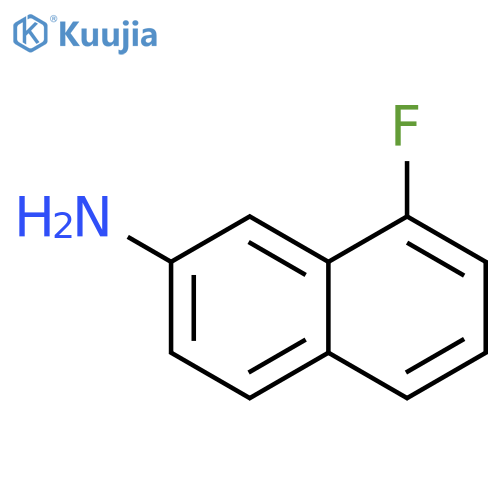 8-fluoronaphthalen-2-amine structure
