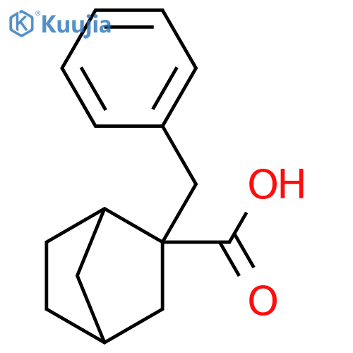 2-benzylbicyclo2.2.1heptane-2-carboxylic acid structure