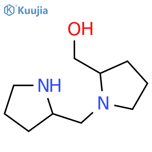 {1-[(pyrrolidin-2-yl)methyl]pyrrolidin-2-yl}methanol structure