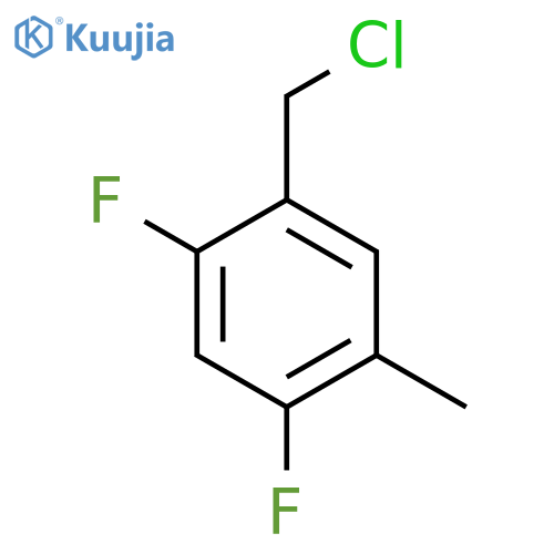 1-Chloromethyl-2,4-difluoro-5-methyl-benzene structure