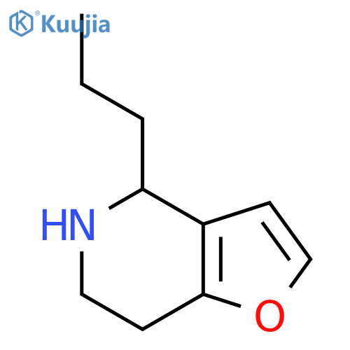 4-propyl-4H,5H,6H,7H-furo3,2-cpyridine structure