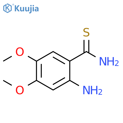 2-Amino-4,5-dimethoxythiobenzamide structure