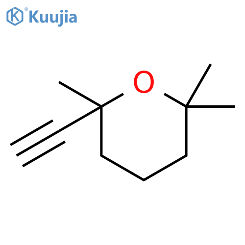 2H-Pyran,2-ethynyltetrahydro-2,6,6-trimethyl- structure