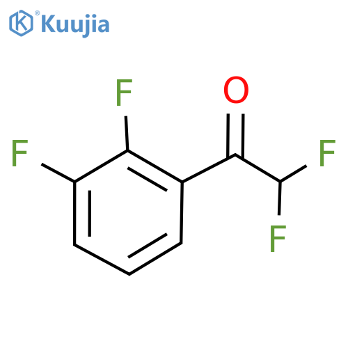1-(2,3-difluorophenyl)-2,2-difluoroethan-1-one structure