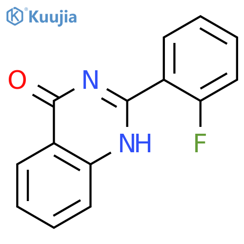 2-(2-fluorophenyl)quinazolin-4(3H)-one structure